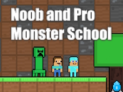 Gioco Noob and Pro Monster School