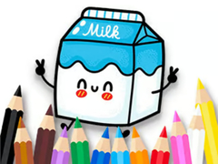 Gioco Coloring Book: Milk