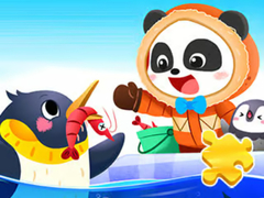 Gioco Jigsaw Puzzle: Baby Panda Antarctic Tour