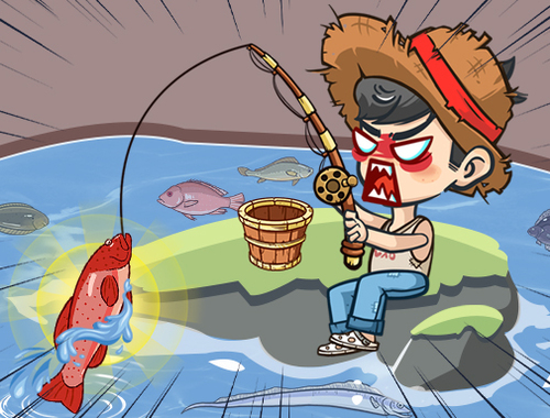 Gioco Vita da pesca .