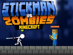 Gioco Stickman vs Zombies Minecraft