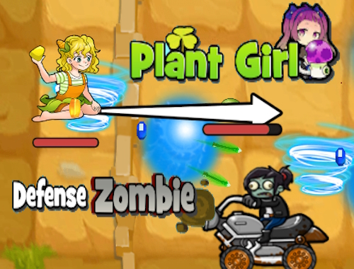 Gioco Zombie di difesa della ragazza delle piante 