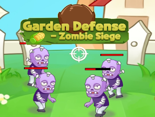 Gioco Difesa del giardino - Assedio degli zombi .