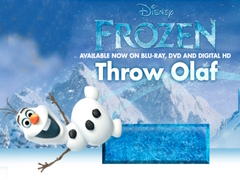 Gioco Frozen: Throw Olaf