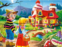 Gioco Jigsaw Puzzle: Gingerbread House