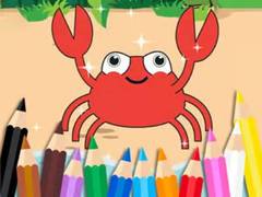 Gioco Coloring Book: Happy Crab