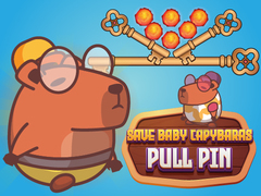 Gioco Save Baby Capybaras Pull Pin