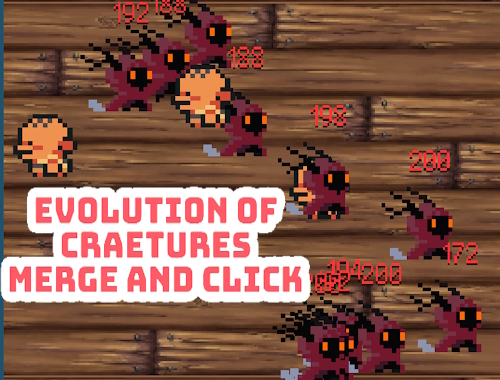 Gioco Evoluzione delle creature Unisci e clicca .