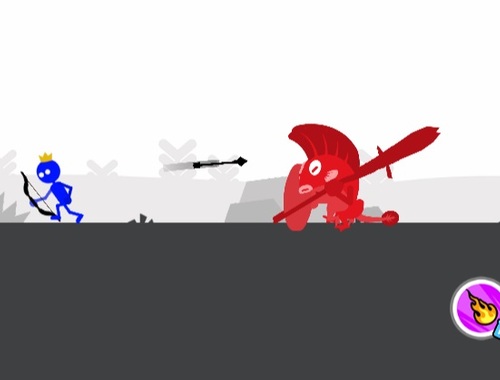 Gioco Puzzle di spie Stickman rossi e blu 