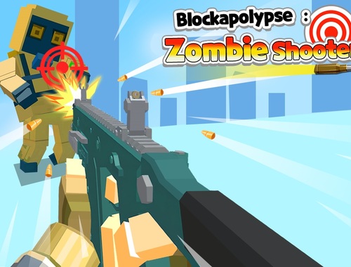 Gioco Sparatutto a base di zombi Blockapolypse 