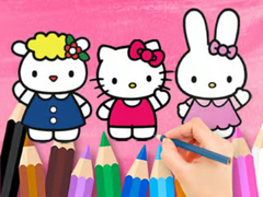 Gioco Coloring Book: Hello Kitty With Friends