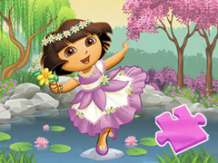 Gioco Jigsaw Puzzle: Dora Lake Dance