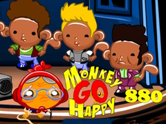 Gioco Monkey Go Happy Stage 880 New Monkeys On Block Theme