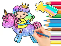 Gioco Coloring Book: Unicorn Princess