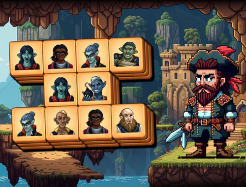 Gioco Pirati Mahjong .