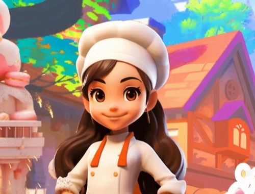 Gioco Febbre di cucina: chef felice .