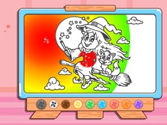 Gioco Coloring Book: Halloween Little Witch