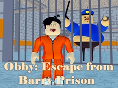 Gioco Obby: Escape from Barry Prison