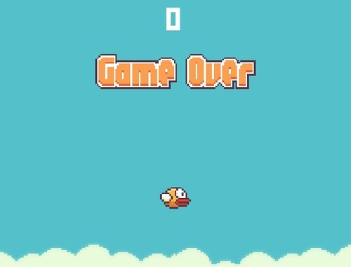 Gioco Gioco Flappy Bird 2D .