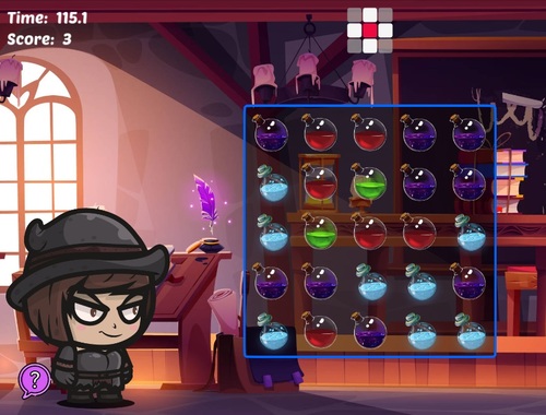 Gioco Battaglie di magia match 3 