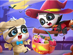 Gioco Jigsaw Puzzle: Baby Panda Halloween