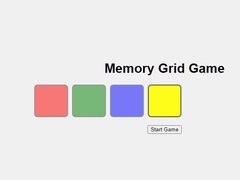 Gioco Memory Grid