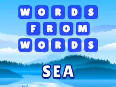 Gioco Words from words: Sea