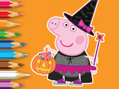 Gioco Coloring Book: Peppa Pig Halloween