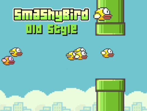 Gioco Smashy Bird vecchio stile .