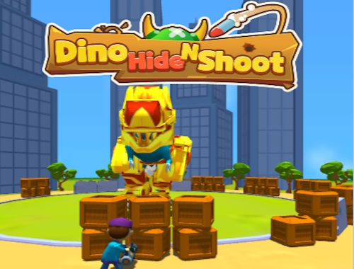 Gioco Dino Nasconditi e Spara .
