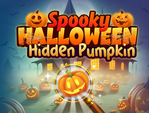 Gioco Zucca nascosta di Halloween spettrale .