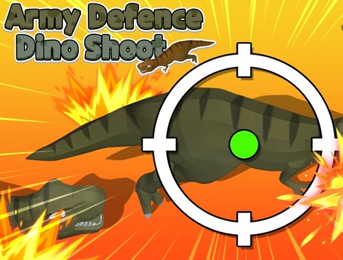 Gioco Sparare al dinosauro della difesa dell'esercito .