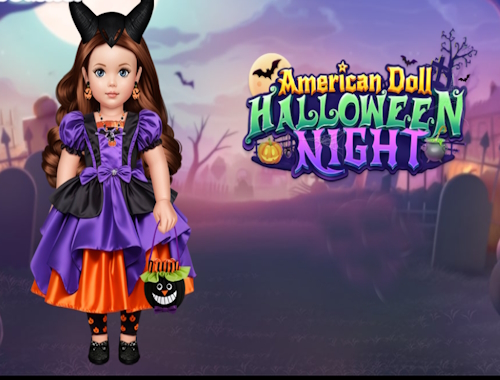Gioco Notte di Halloween della bambola americana .