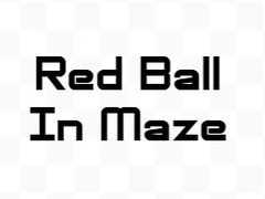 Gioco Red Ball In Maze