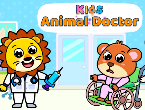 Gioco Dottore degli animali per bambini .