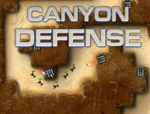 Gioco Difesa del canyon .
