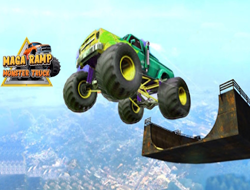 Gioco Mega rampa Monster Truck .