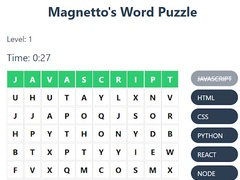 Gioco Magnetto's Word Puzzle