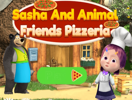 Gioco Pizzeria Sasha e gli amici degli animali .
