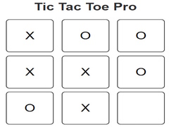 Gioco Tic Tac Toe Pro