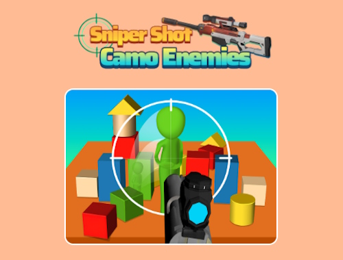 Gioco Nemici mimetici con tiro da cecchino .
