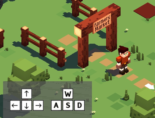 Gioco Mercato degli agricoltori di Apple Knight .