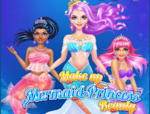 Gioco Trucco Principessa Sirena Bellezza 