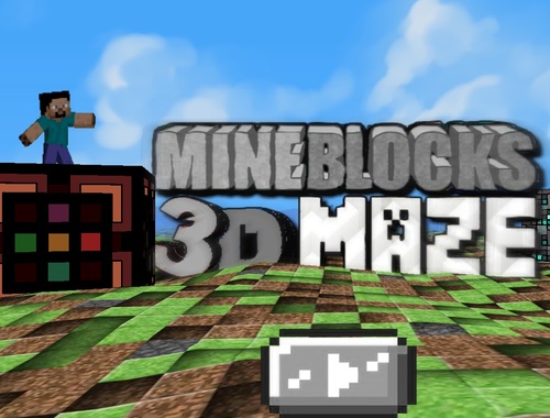 Gioco Labirinto 3D di MineBlocks 