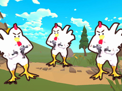 Gioco Chicken shooter io