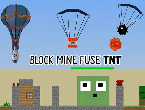 Gioco Blocca la miniera con fusibile TNT .