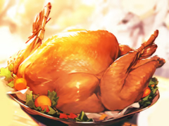 Gioco Jigsaw Puzzle: Thanksgiving Harvest Dinner