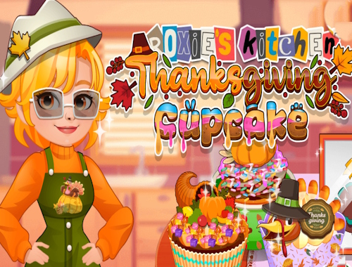 Gioco Cupcake del Ringraziamento di Roxie's Kitchen 