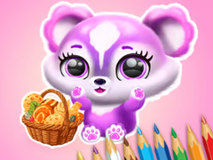 Gioco Coloring Book: Fluffy Picnic