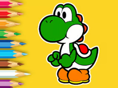 Gioco Coloring Book: Yoshi Fishing Day